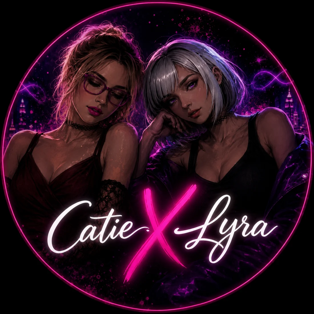 Catie and Lyra Catie X Lyra emblem
